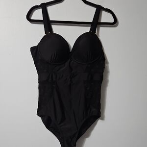 Swim Sexy Black One-Piece Swimsuit Size 16D/DD